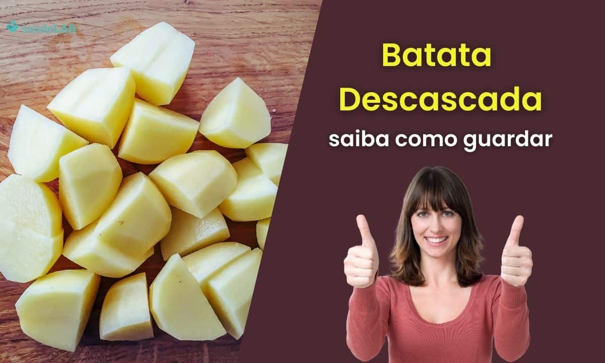 Aprenda como guardar batata descascada de 5 maneiras fáceis, seguras e eficientes 1 como guardar batata descascada