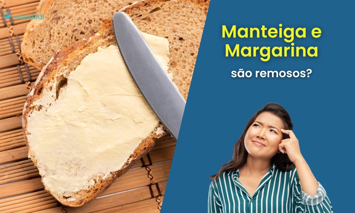 Manteiga é remosa? E a margarina? Entenda seus efeitos na cicatrização 1 manteiga é remosa.