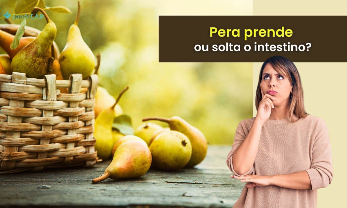 Pera prende ou solta o intestino? Saiba como ela afeta a saúde intestinal 1 Pera prende ou solta o intestino.