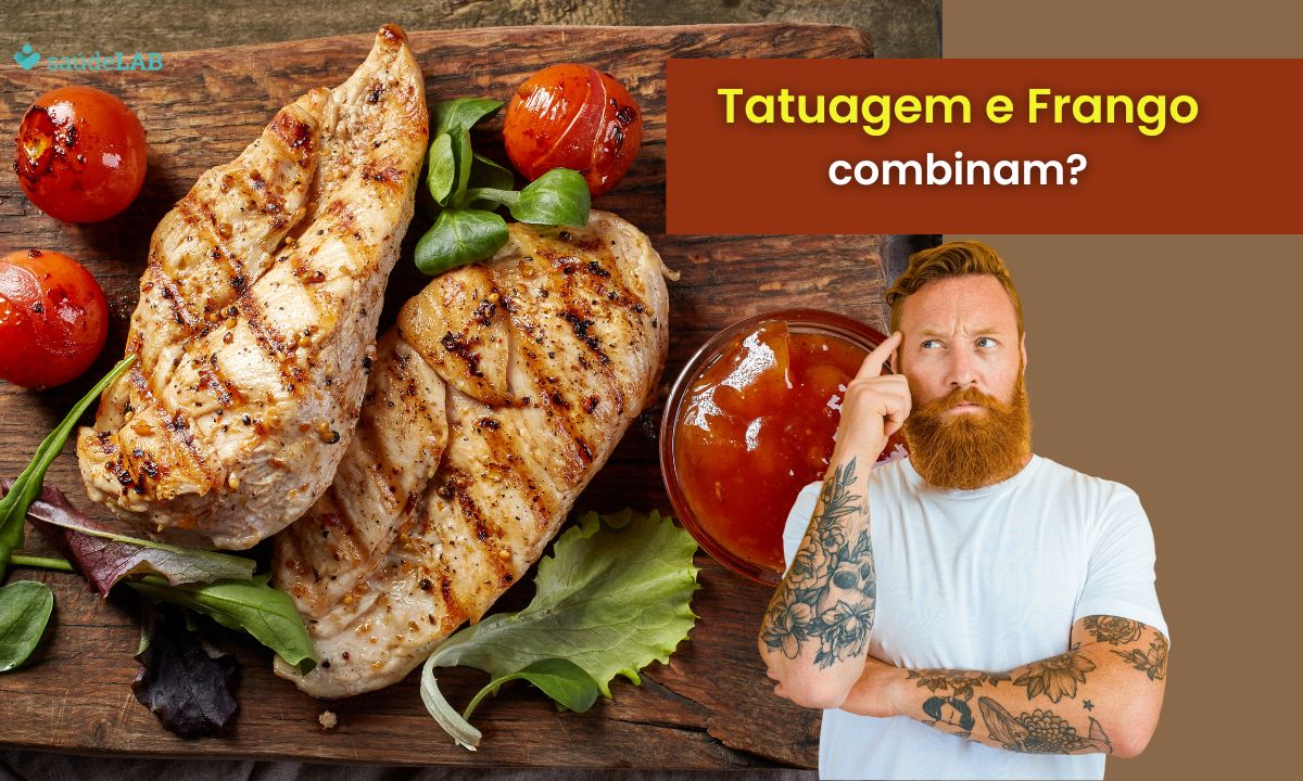 Pode comer frango depois de fazer tatuagem? Entenda qual a relação 1 Pode comer frango depois de fazer tatuagem.