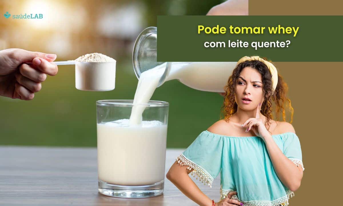 Pode tomar whey com leite quente? Entenda se compromete seus efeitos 1 Pode tomar whey com leite quente.