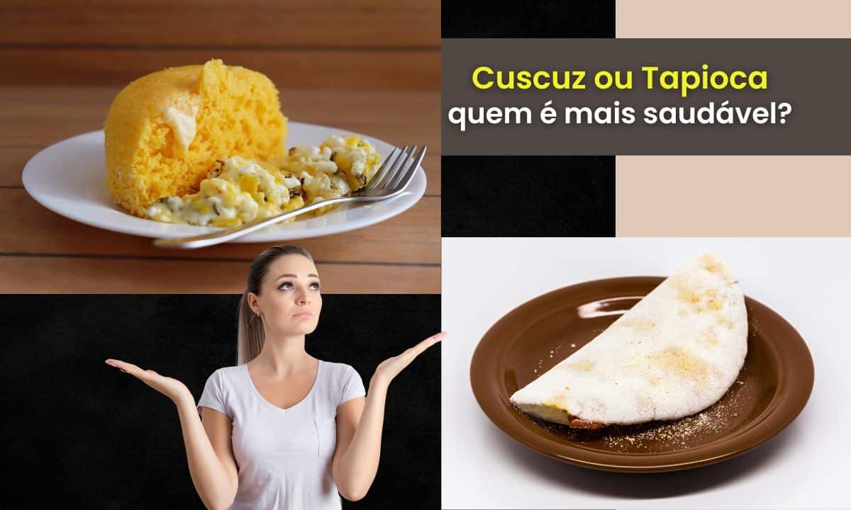 O que é mais saudável: cuscuz ou tapioca? Entenda os detalhes 1 O que é mais saudável: cuscuz ou tapioca.
