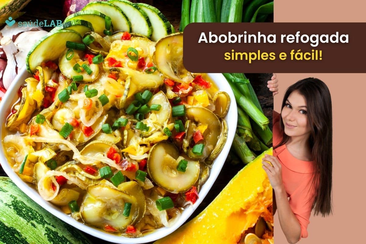 Abobrinha refogada simples: confira aqui como preparar essa saborosa versão 1 Abobrinha refogada.