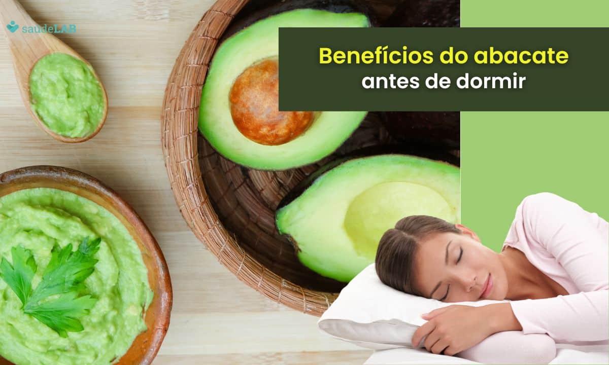 Benefícios do abacate antes de dormir: conheça as vantagens 1 Benefícios do abacate antes de dormir.