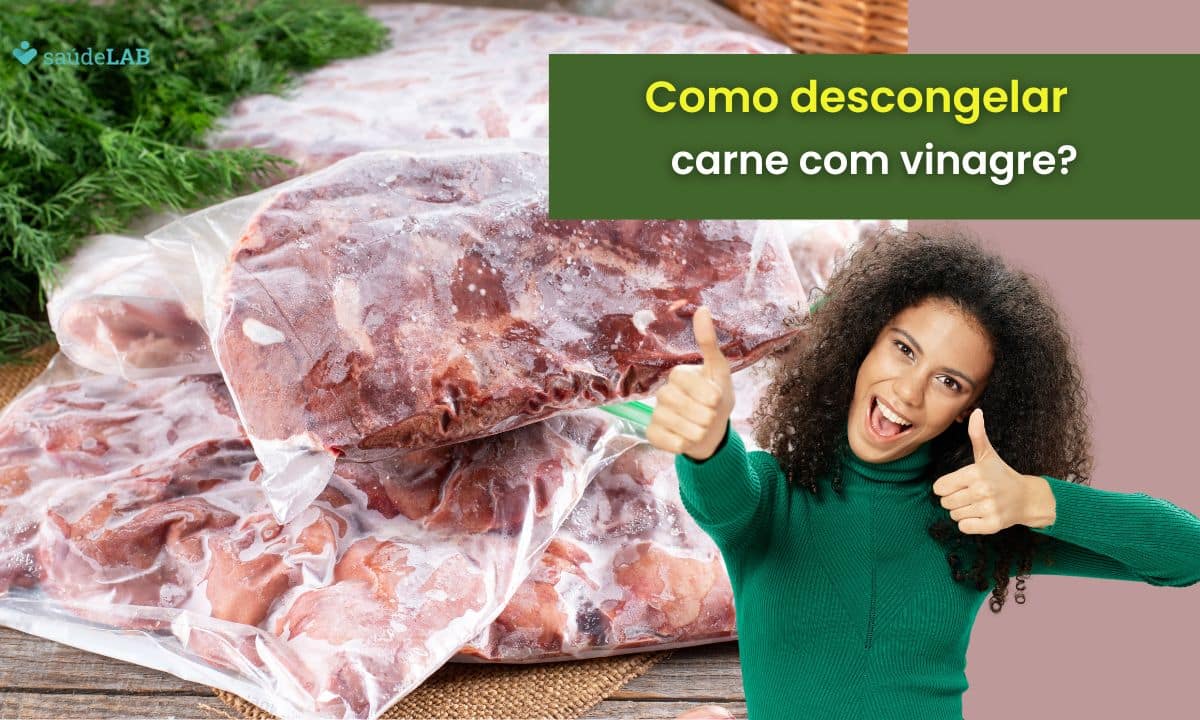 Como descongelar carne com vinagre? Aprenda esse truque 1 Como descongelar carne com vinagre.