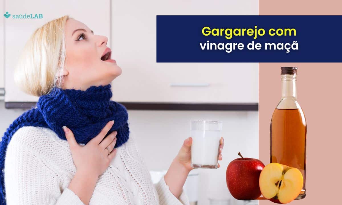 Para que serve o gargarejo com vinagre de maçã? Conheça os benefícios e saiba como fazer 1 Gargarejo com vinagre de maçã.