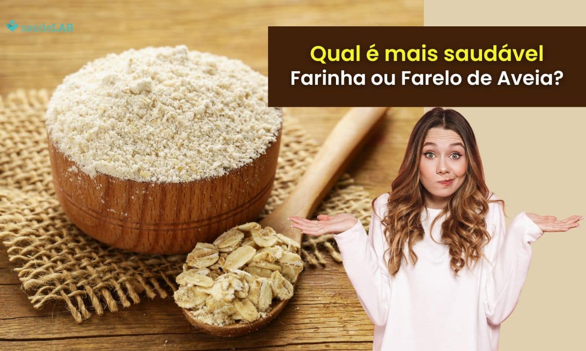 O que é mais saudável: farinha de aveia ou farelo de aveia? Entenda 1 o que é mais saudável: farinha de aveia ou farelo de aveia.