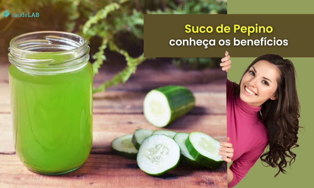 Suco de pepino: descubra aqui os benefícios e como fazer a receita 1 Suco de pepino.