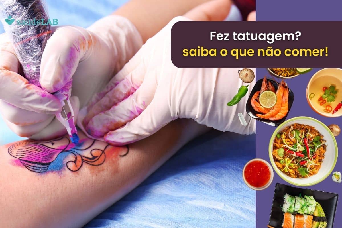 O que não pode comer quando faz tatuagem? Confira lista dos alimentos que fazem muito mal 1 O que não pode comer quando faz tatuagem.