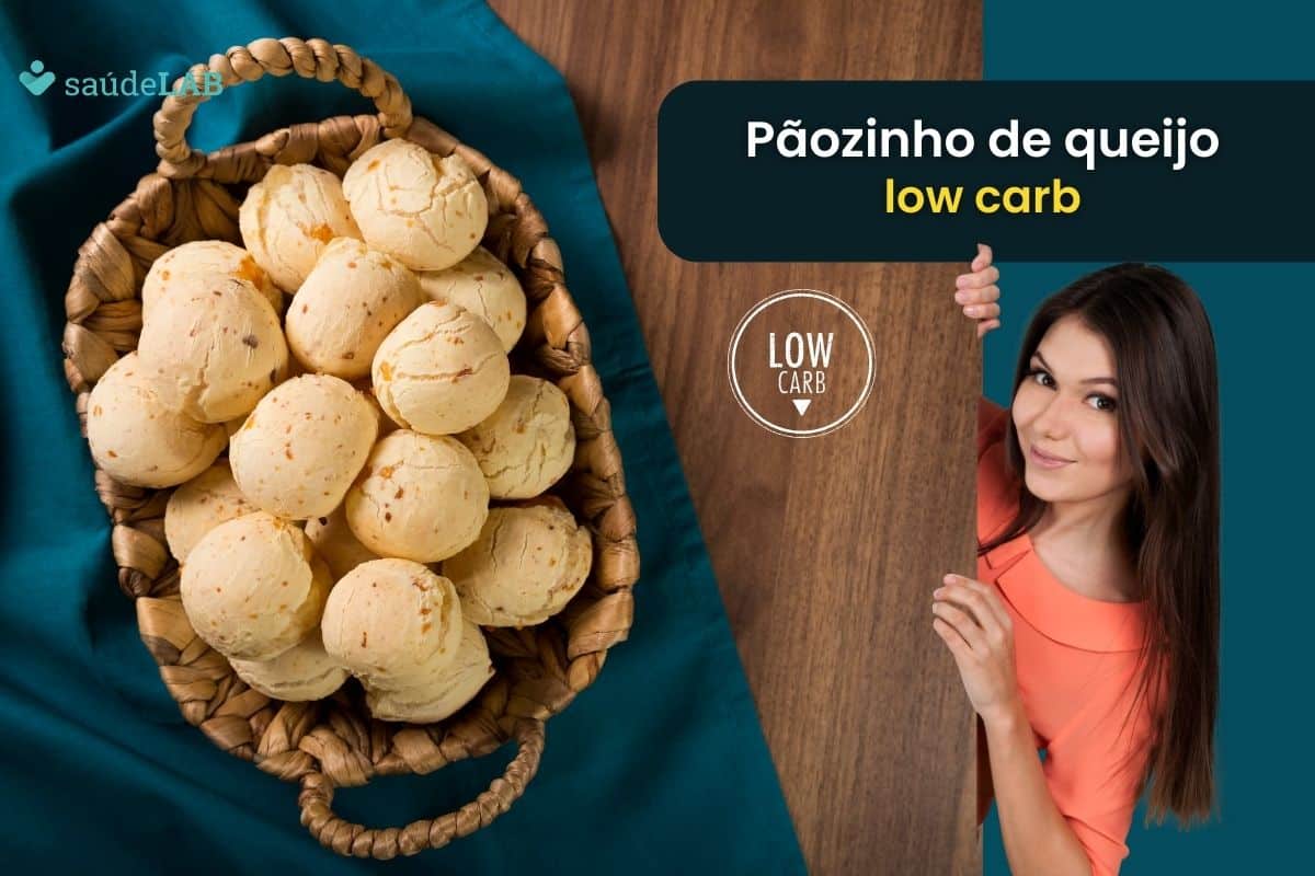 Pãozinho de queijo low carb: receita perfeita para hora do lanche 1 Pãozinho de queijo low carb.