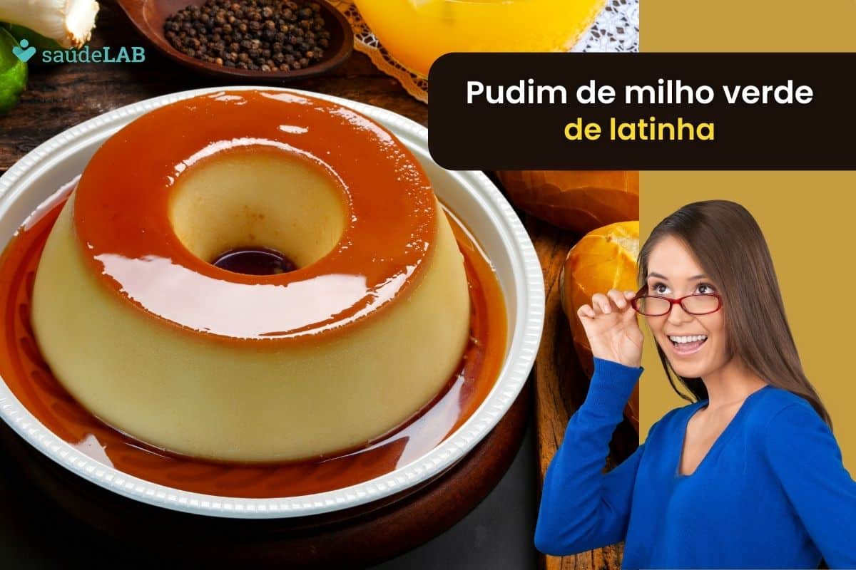 Pudim de milho verde de latinha: aprenda como preparar essa sobremesa saudável e prática 1 Pudim de milho verde de latinha.