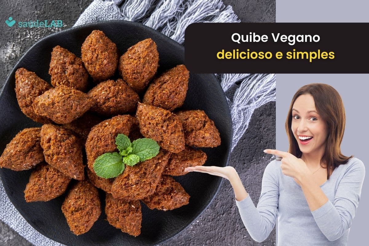 Quibe Vegano: melhor opção para tirar a carne ou ainda para acompanhar 1 Quibe vegano.