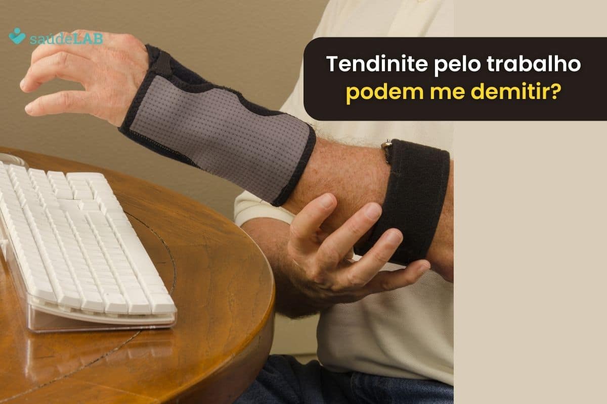 peguei tendinite no trabalho posso ser demitida.