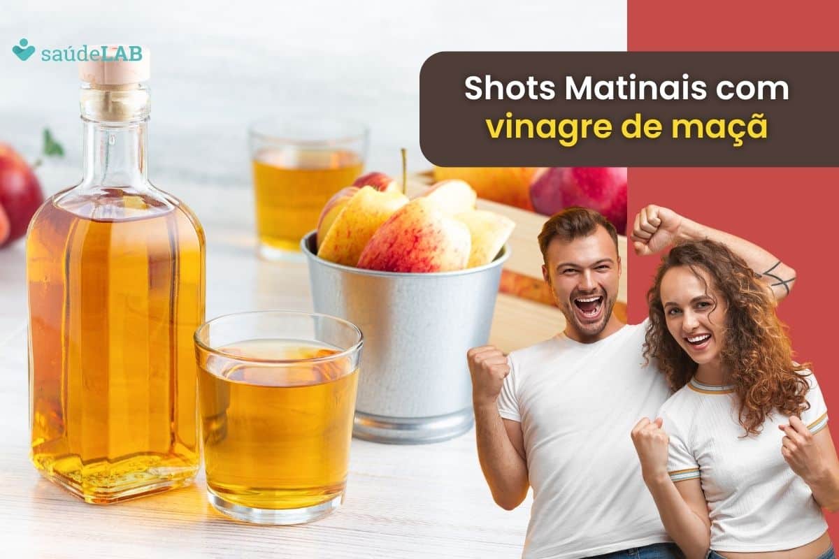 Shot matinal com vinagre de maçã: 3 versões poderosas para começar o dia 1 shot matinal com vinagre de maçã.