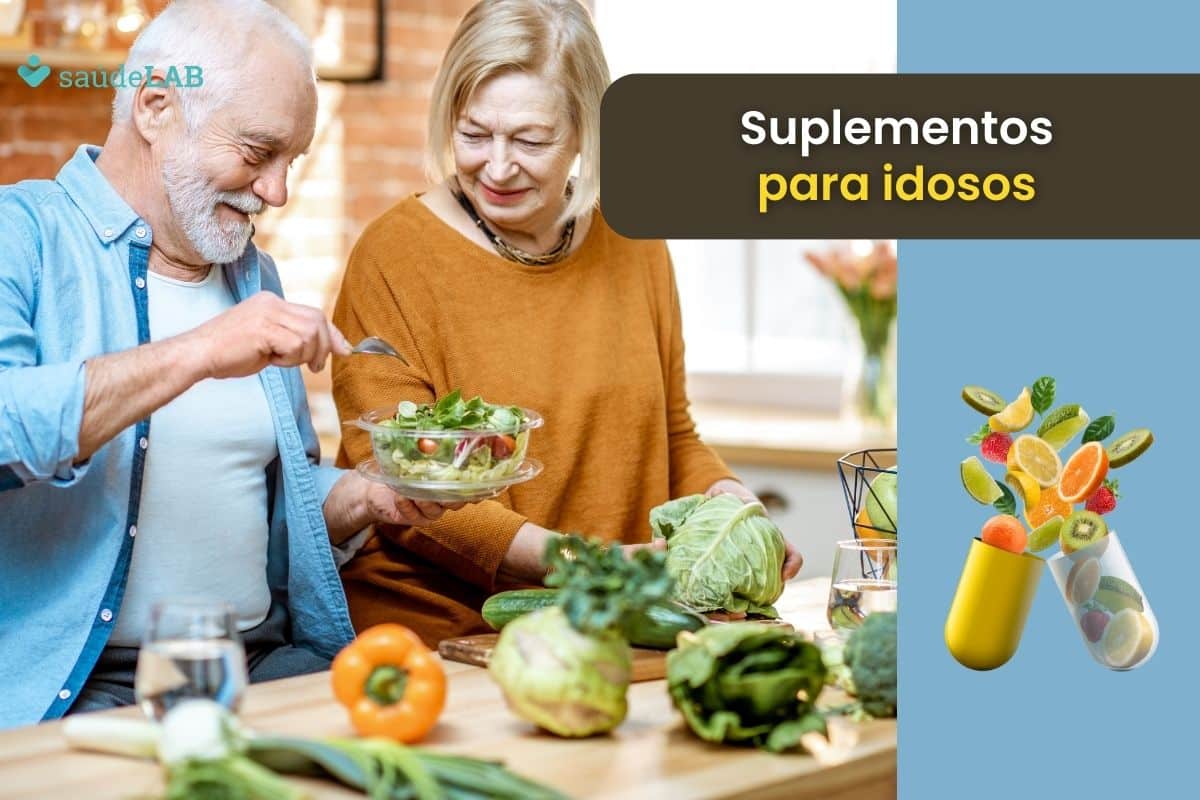 Suplemento alimentar para idoso: veja quais nutrientes não podem faltar 1 Suplemento alimentar para idoso.