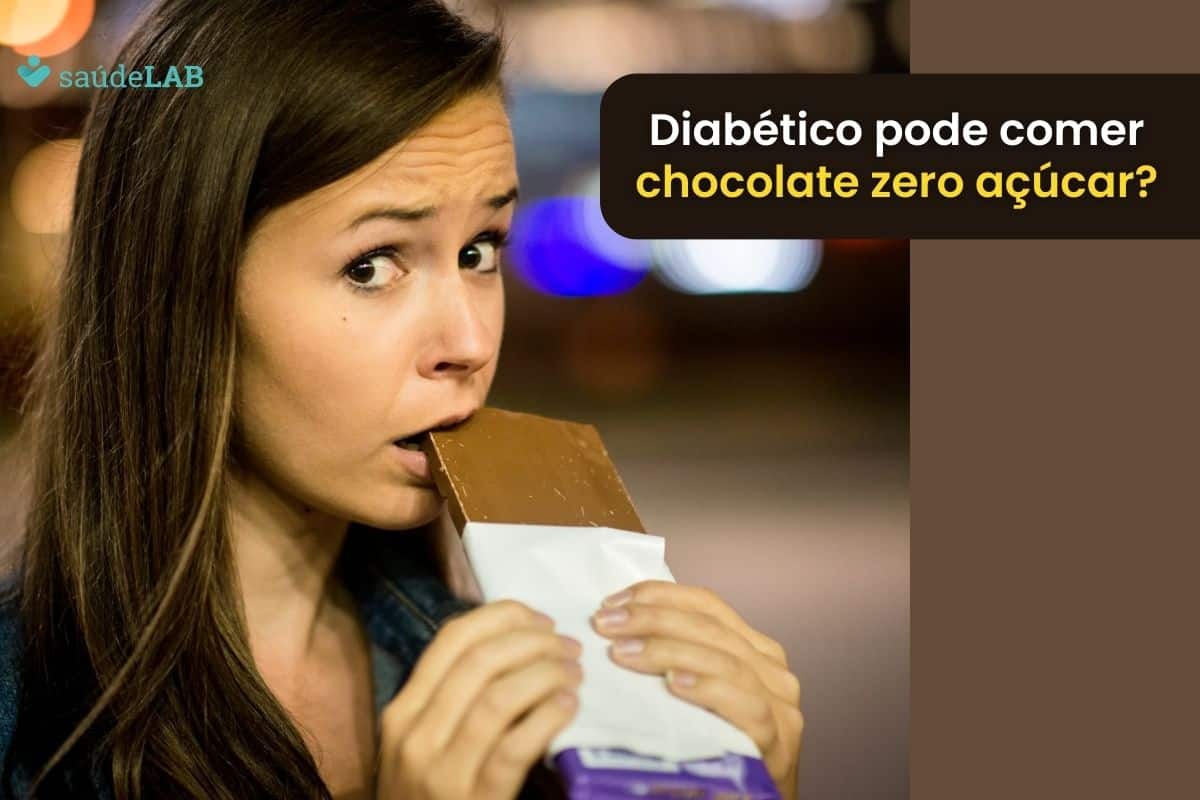 Diabético pode comer chocolate zero açúcar? Não é bem assim 1 Diabético pode comer chocolate zero açúcar.