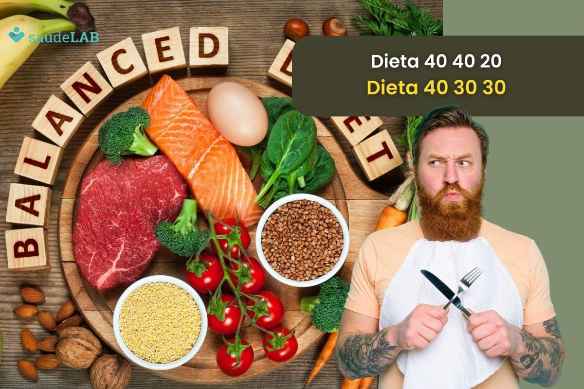 Dieta 40 40 20 e dieta 40 30 30: entenda como elas funcionam 1 Dieta 40 40 20 e dieta 40 30 30.
