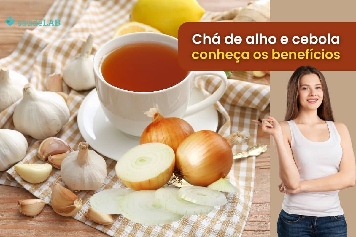 Chá de cebola e alho: conheça os benefícios dessa combinação poderosa 1 chá de cebola e alho.