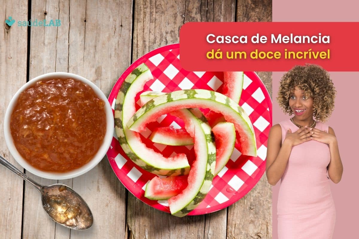 Doce de casca de melancia: aproveite os benefícios dessa fruta 1 doce de casca de melancia.