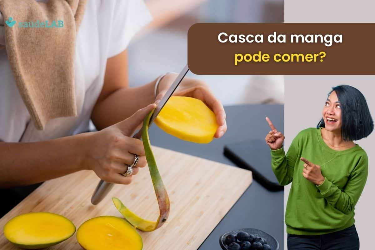 Pode comer a casca da manga, ou ela é prejudicial para a nossa saúde? 1 pode comer a casca da manga.