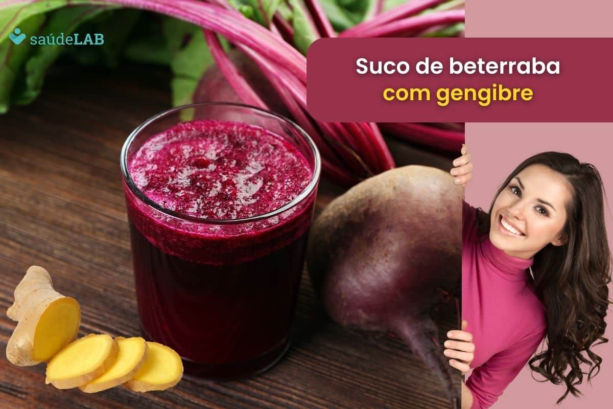 Suco de beterraba com gengibre: preparo perfeito para nutrir o corpo e dar energia 1 suco de beterraba com gengibre.