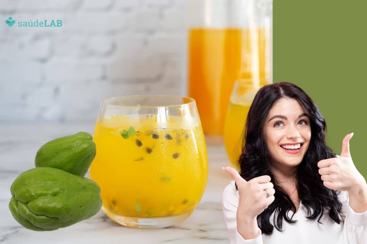 Suco de chuchu com maracujá: confira os benefícios dessa combinação poderosa 1 suco de chuchu com maracujá.