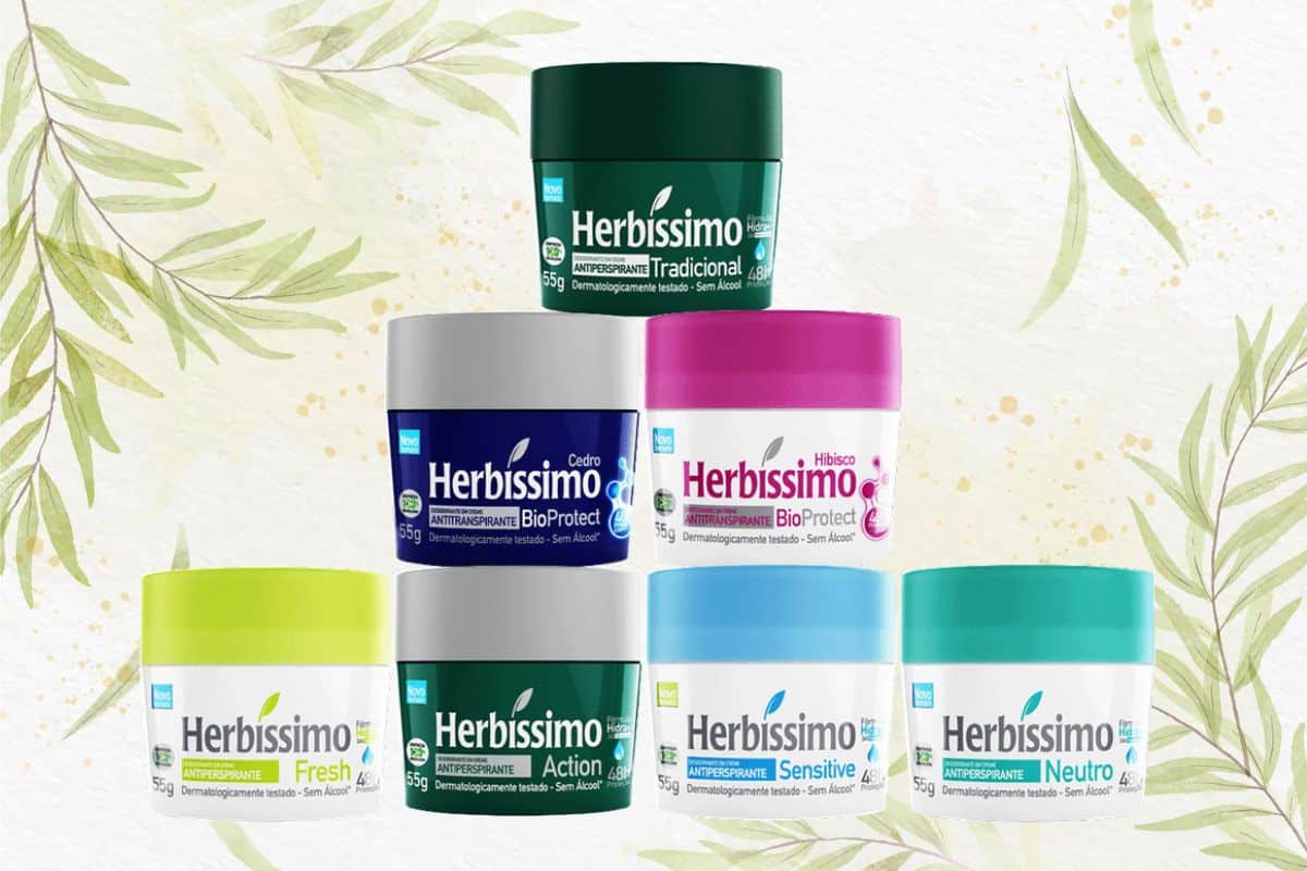 Desodorante Herbíssimo é bom? Tem alumínio? Clareia a pele? Descubra 1 Desodorante Herbíssimo é bom.