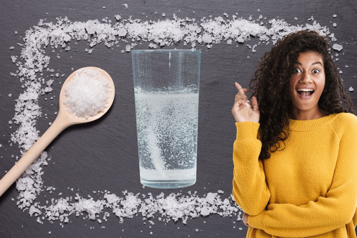 Água com sal integral tem benefícios: saiba o jeito certo de tomar 1 água com sal integral.