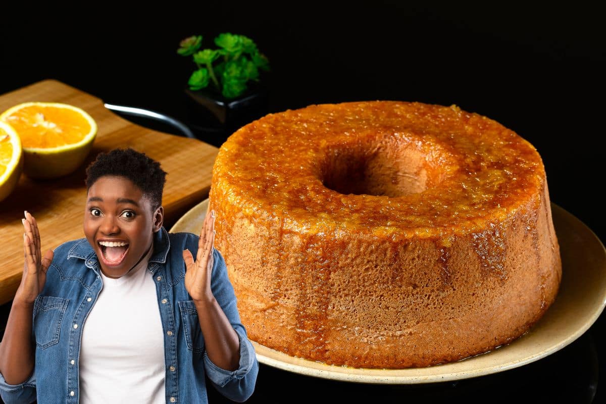 Bolo de fubá com laranja sem açúcar: deliciosamente fácil de fazer 1 Bolo de fubá com laranja.