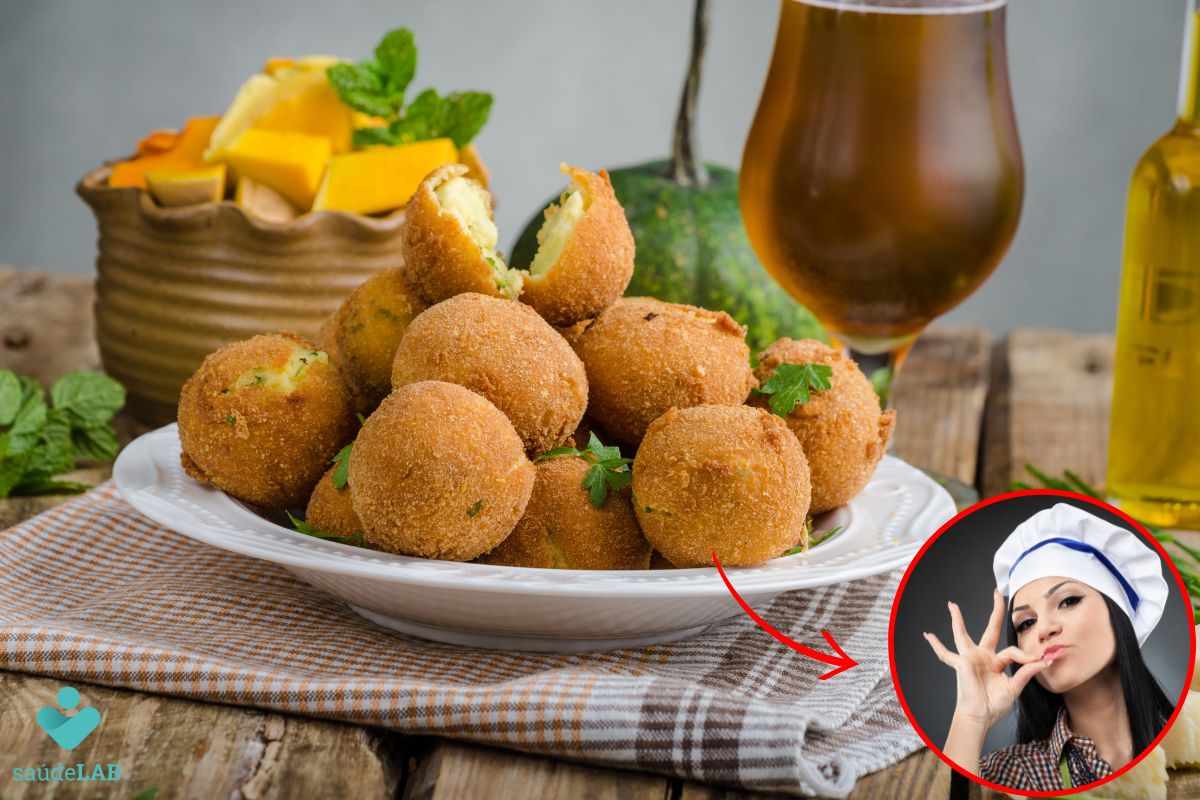 Bolinho de abobrinha na airfryer: receita prática para seu jantar 1 bolinho de abobrinha na airfryer.