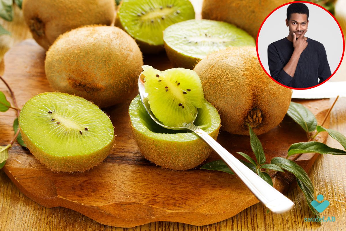 Pode comer a casca do kiwi? Essa parte ninguém te contou 1 pode comer a casca do kiwi.