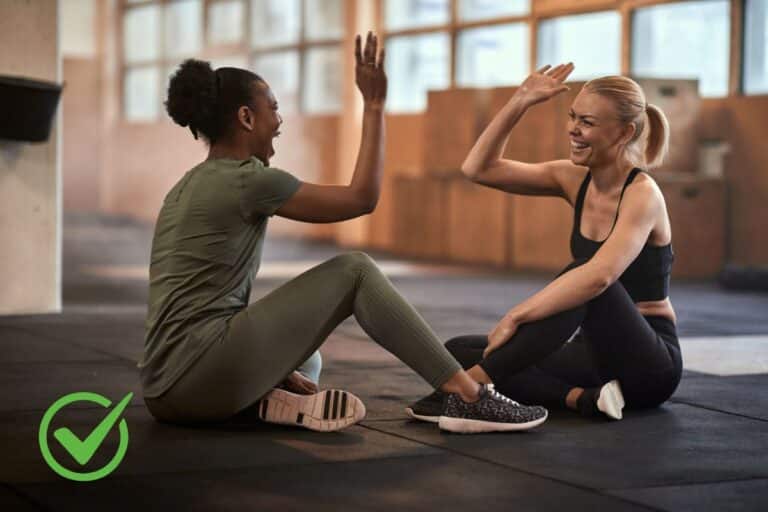 Friends Fitness: a importância de um parceiro de treino 1 parceiro de treino.
