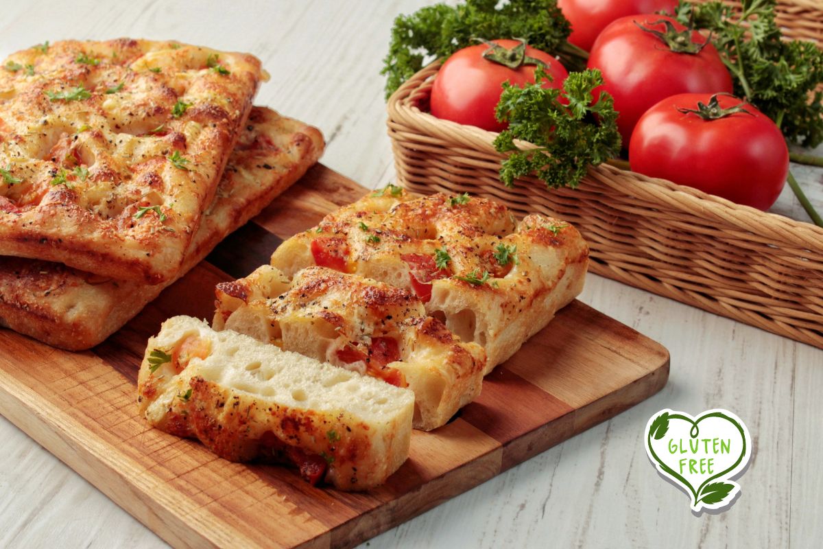 Focaccia sem glúten: opção saudável e saborosa para todos os paladares 1 Focaccia sem glúten.