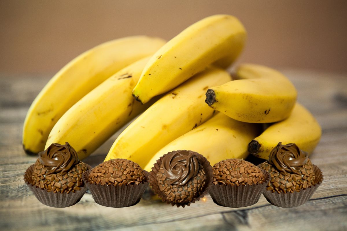 Brigadeiro de banana fit: um docinho equilibrado e delicioso 1 Brigadeiro de banana fit.