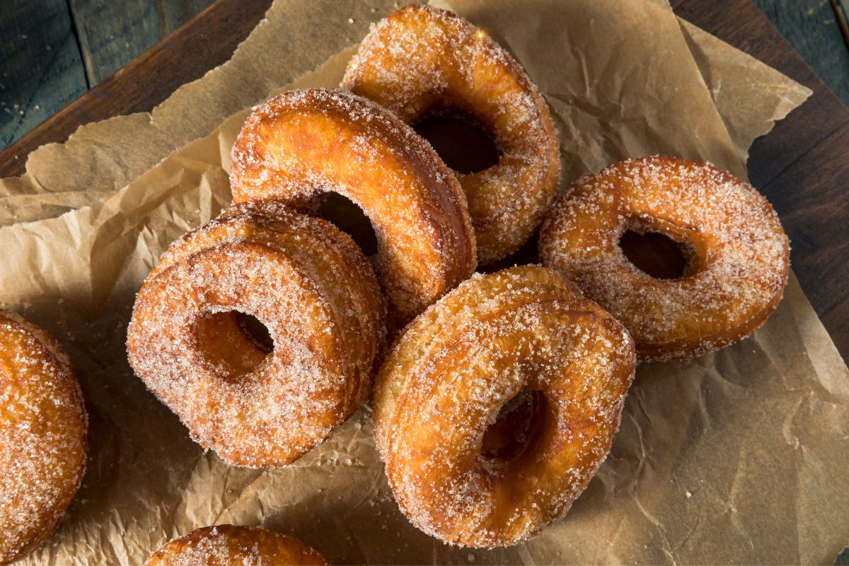 Rosquinha assada cheia de sabor e muito fácil de fazer 1 rosquinha assada.