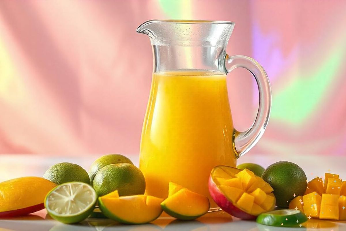 Limonada alemã: suco delicioso com sabor do limão e frescor da manga 1 Limonada alemã.