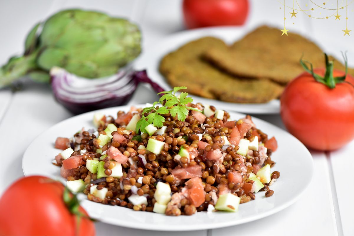 Salada de lentilha para o Ano Novo: receita perfeita para unir sabor e tradição 1 salada de lentilha para o ano novo.