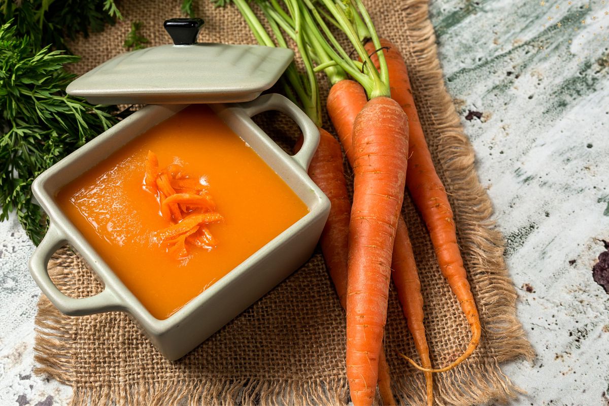 Creme de cenoura: opção perfeita para quem quer sabor e praticidade 1 creme de cenoura.