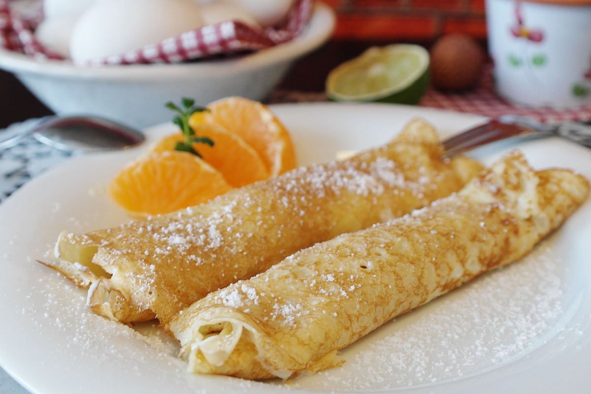 Esta panqueca de banana com aveia é a mais fácil e saborosa que comi na vida 1 Panqueca de banana com aveia.