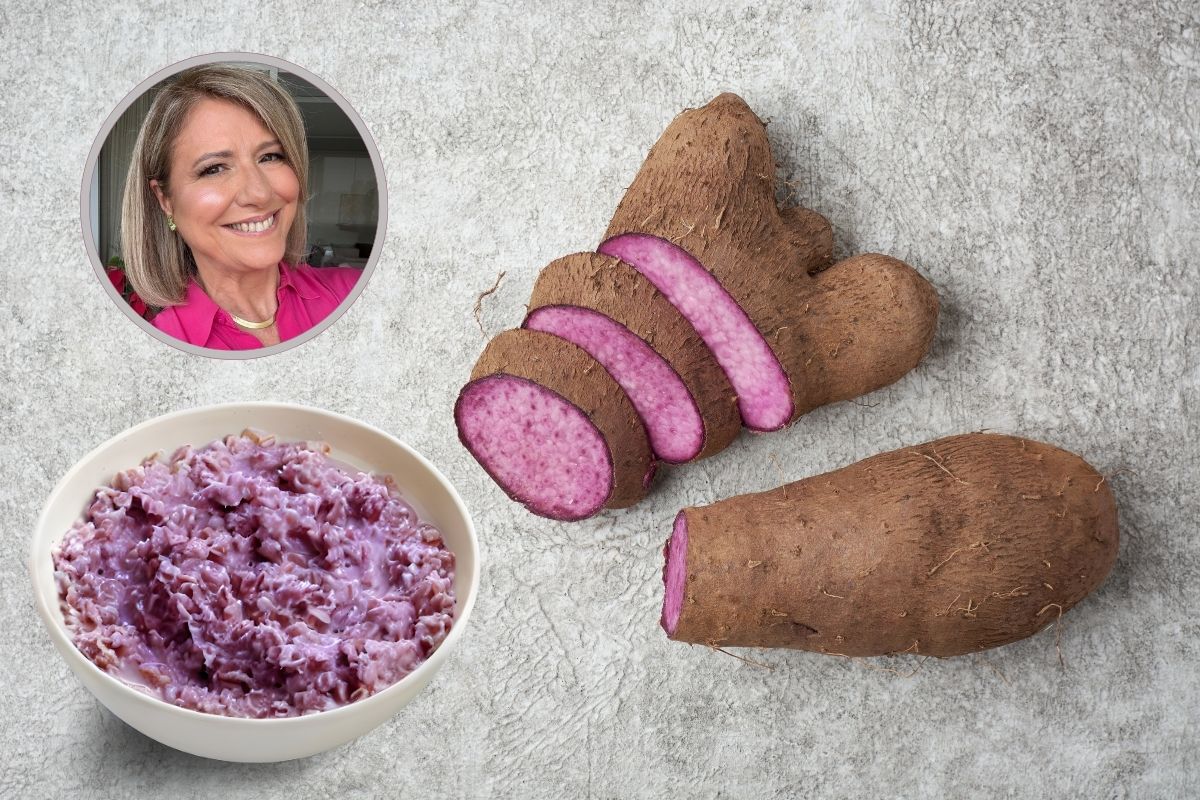 Povos Indígenas: Celebrando a Herança Alimentar 1 Herança alimentar mingau de cará-roxo.
