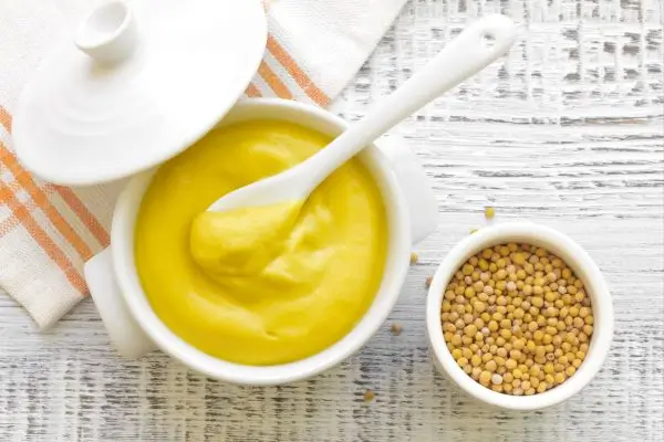 Mostarda faz mal para o coração? Descubra os riscos e benefícios para a saúde cardiovascular 2 Molho e grão de mostarda.