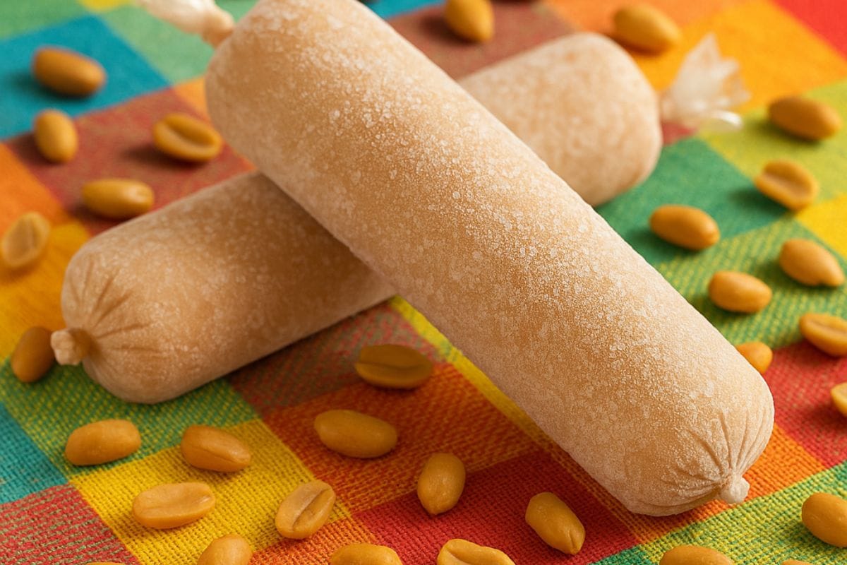 Geladinho de amendoim: refrescante e delicioso sem sair da dieta 1 Geladinho de amendoim.