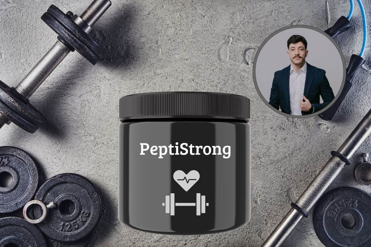 Especialista explica o que é PeptiStrong e por que ele pode superar o whey na recuperação muscular 1 O que é PeptiStrong.