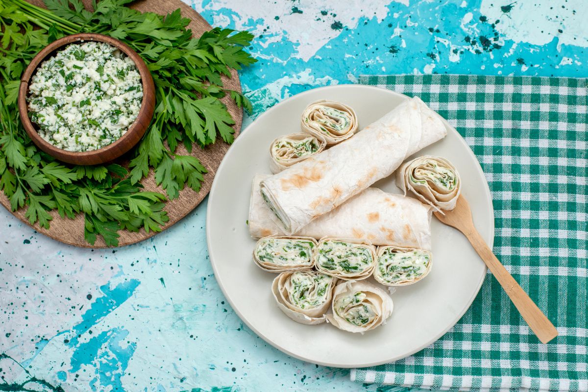 Crepe de espinafre com ricota: receita leve, nutritiva e pronta em minutos 1 Crepe de espinafre com ricota.